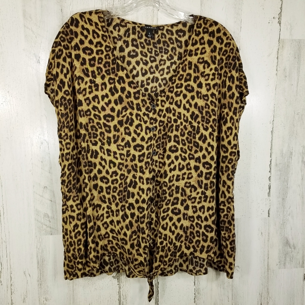 Womans Plus Sz 1 Torrid Cheetah Print‎ Top